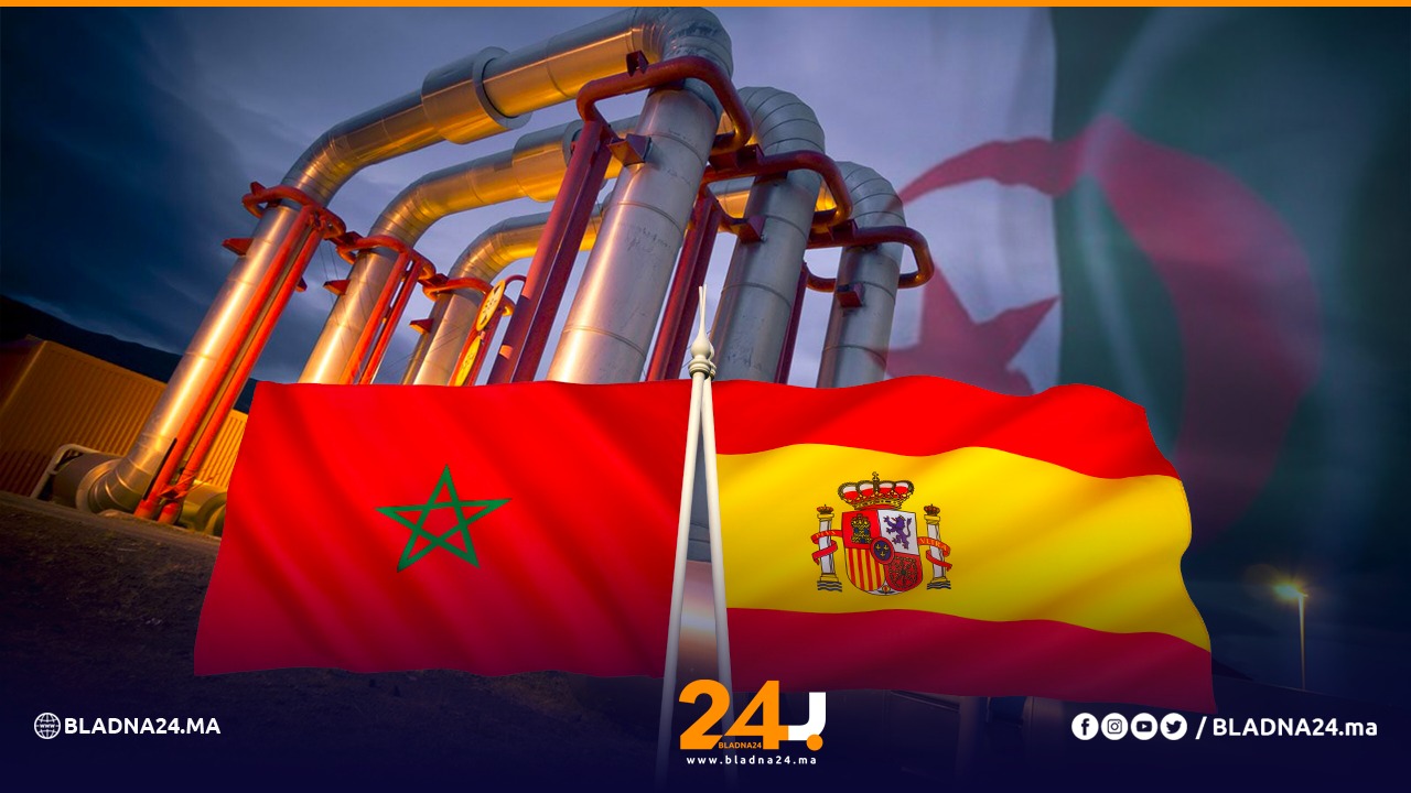 الغاز الجزائري بين الجزائر و المغرب و إسبانيا
