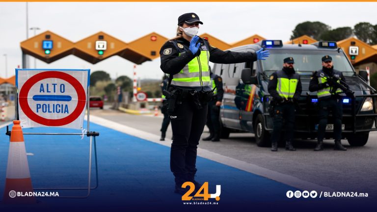 الشرطة الإسبانية تنفذ "رقابة مشددة" في عملية إعادة فتح الحدود مع المغرب