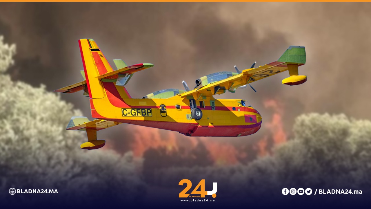 طائرات "كنادير" تتدخل لإخماد حريق أضرمه أفارقة بغابة في الناظور