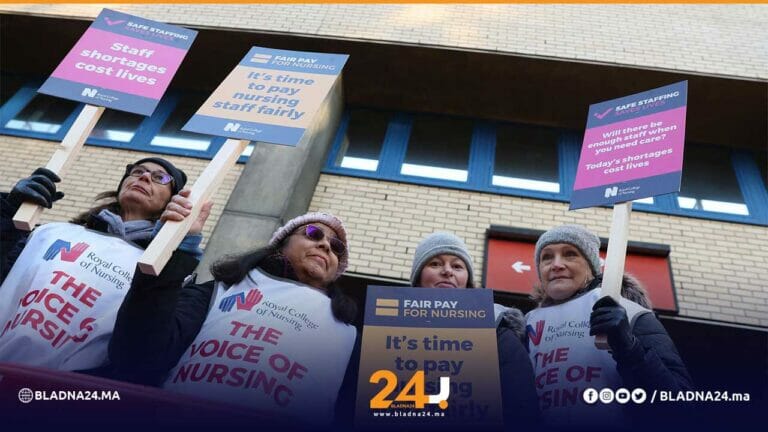 إضراب القطاع الصحي بريطانيا بلادنا24 أخبار المغرب