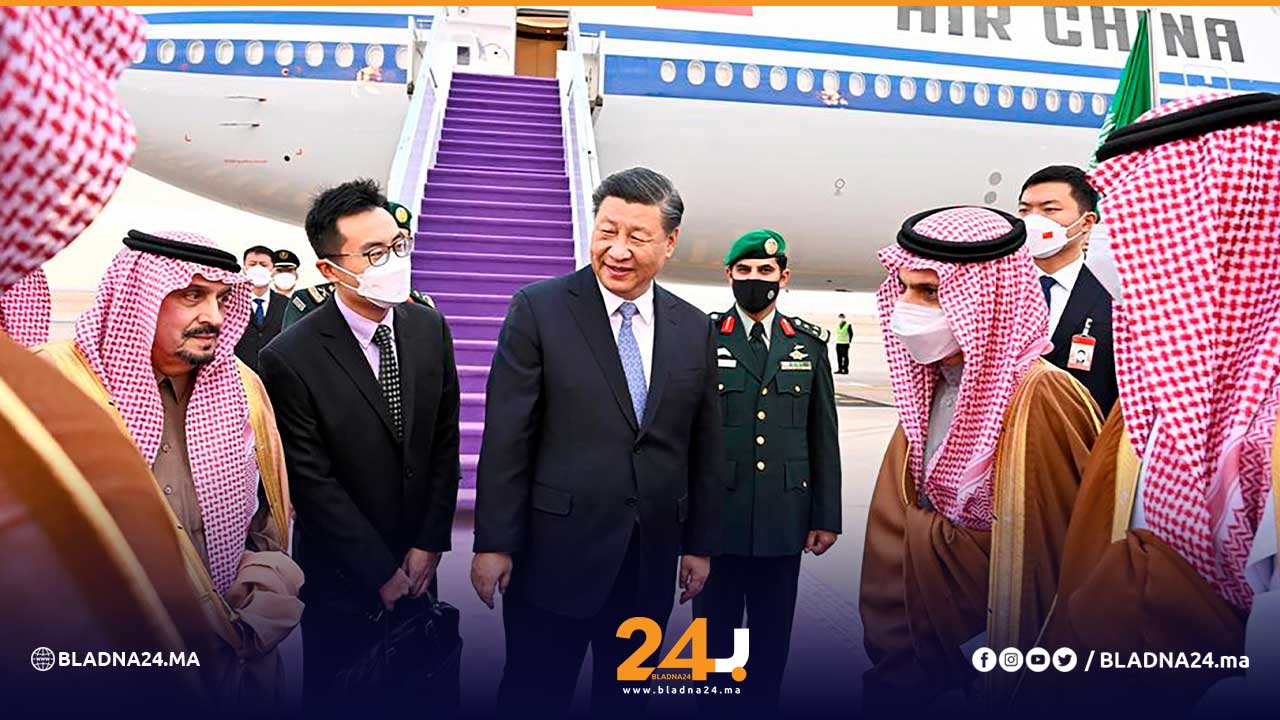 الرئيس الصيني السعودية