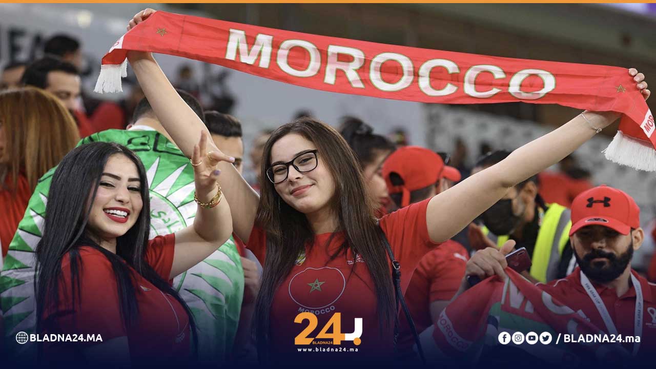 للمشجعات المغربيات