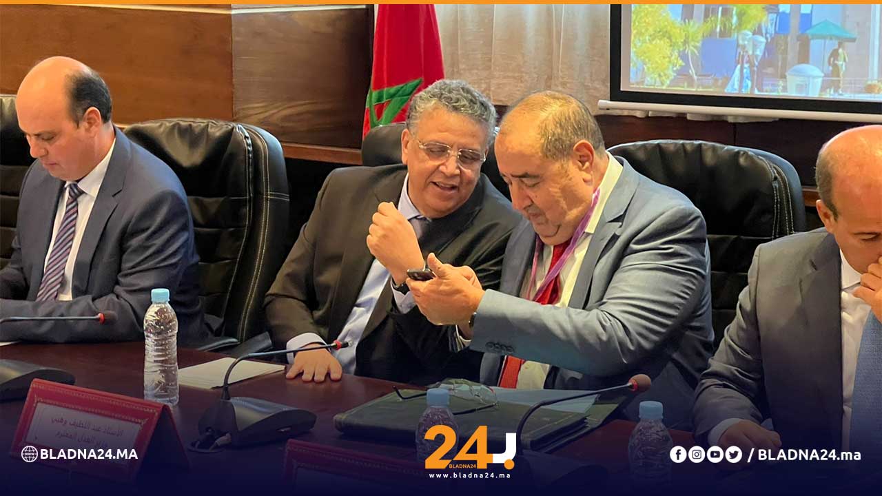 وهبي لشكر المحاماة بلادنا24 أخبار المغرب