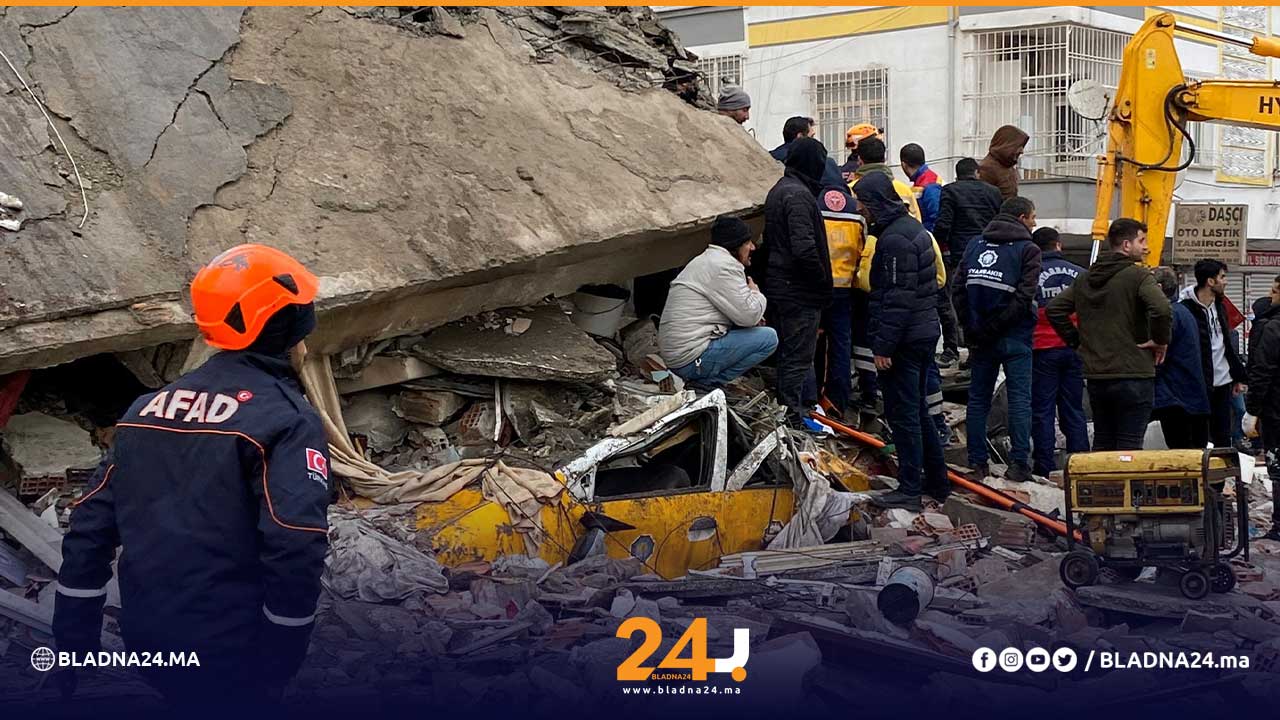 زلزال تركيا بلادنا24 أخبار المغرب 2