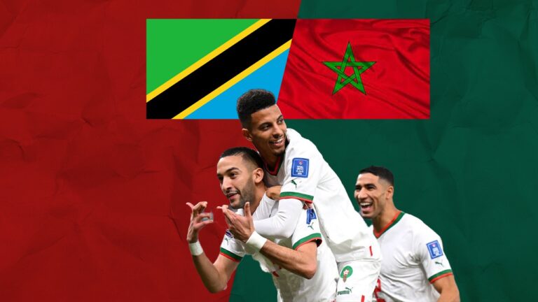 توقيت مباراة المغرب ضد تنزانيا