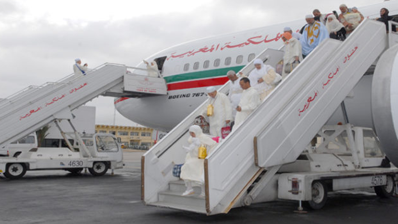 The first flight of Moroccan pilgrims arrives in Jeddah
