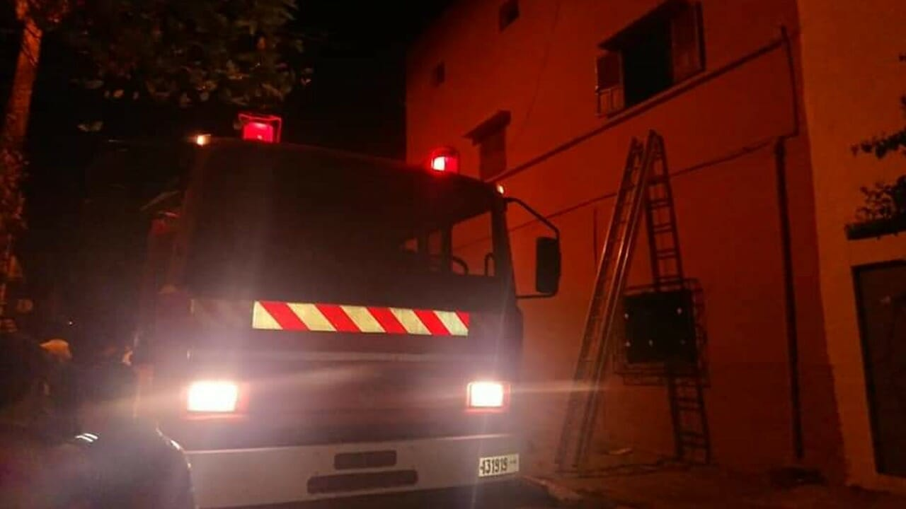 A fire broke out inside a house mobilizing prevention personnel in Kasbah Tadla