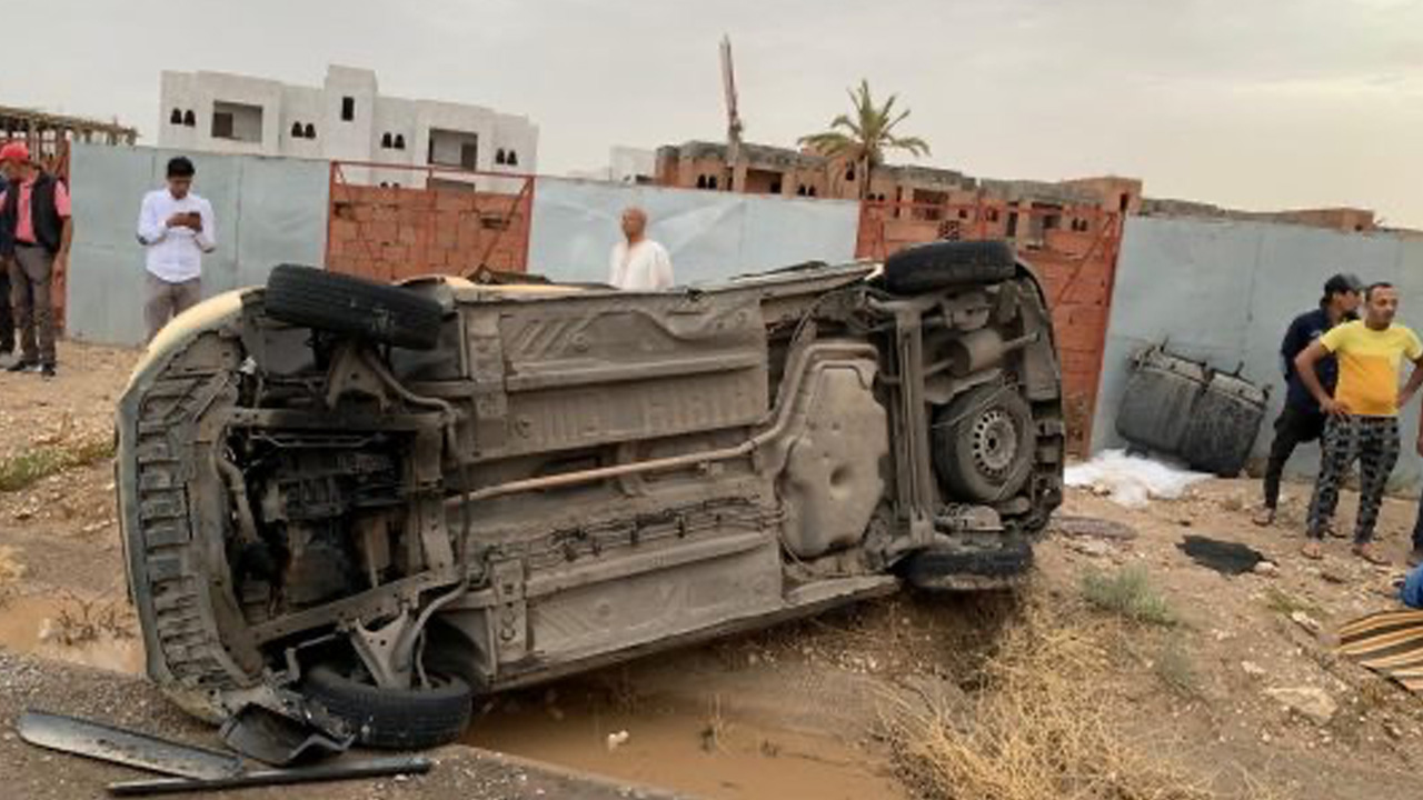 A woman was killed and 6 others were injured in a serious traffic accident in Marrakesh