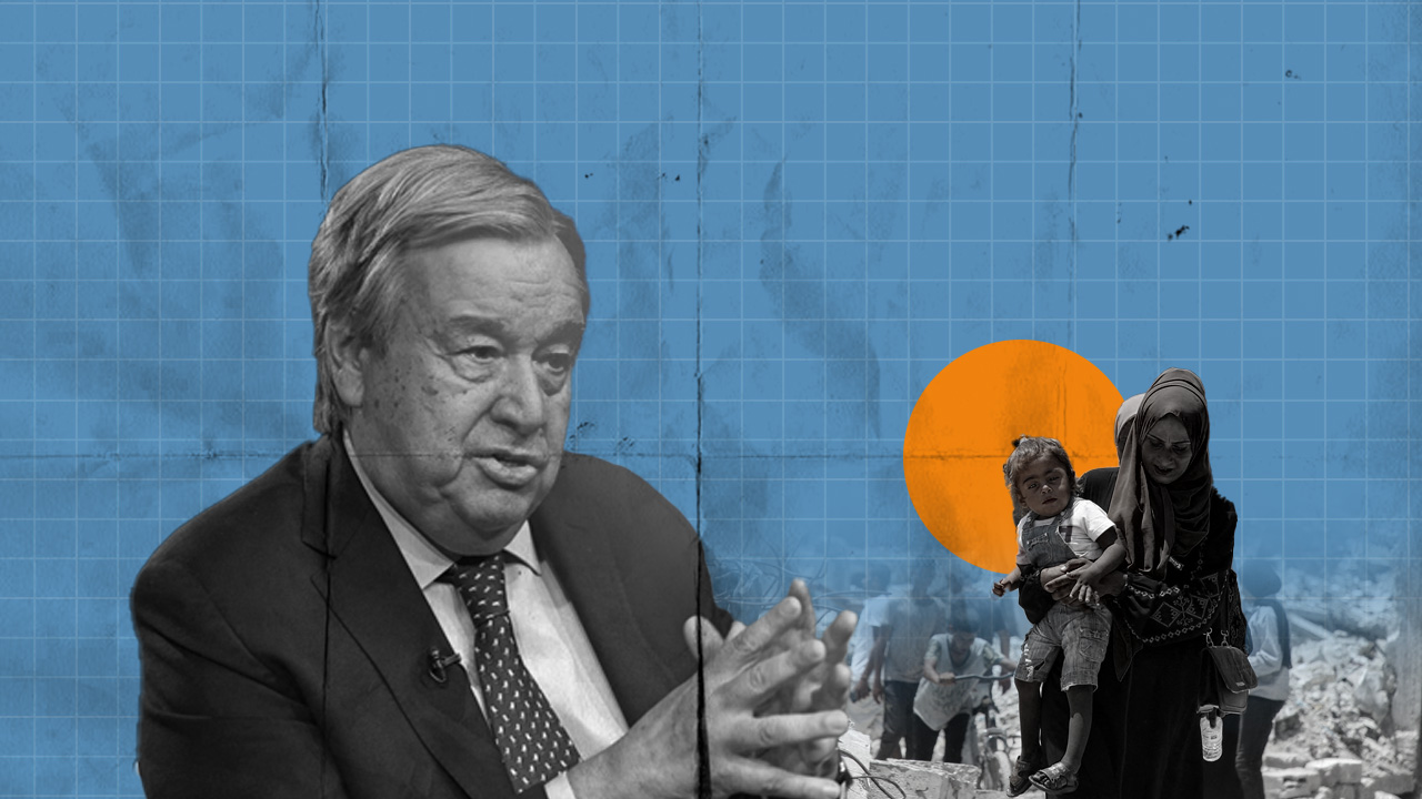 Guterres calls for truce to vaccinate polio campaign in Gaza