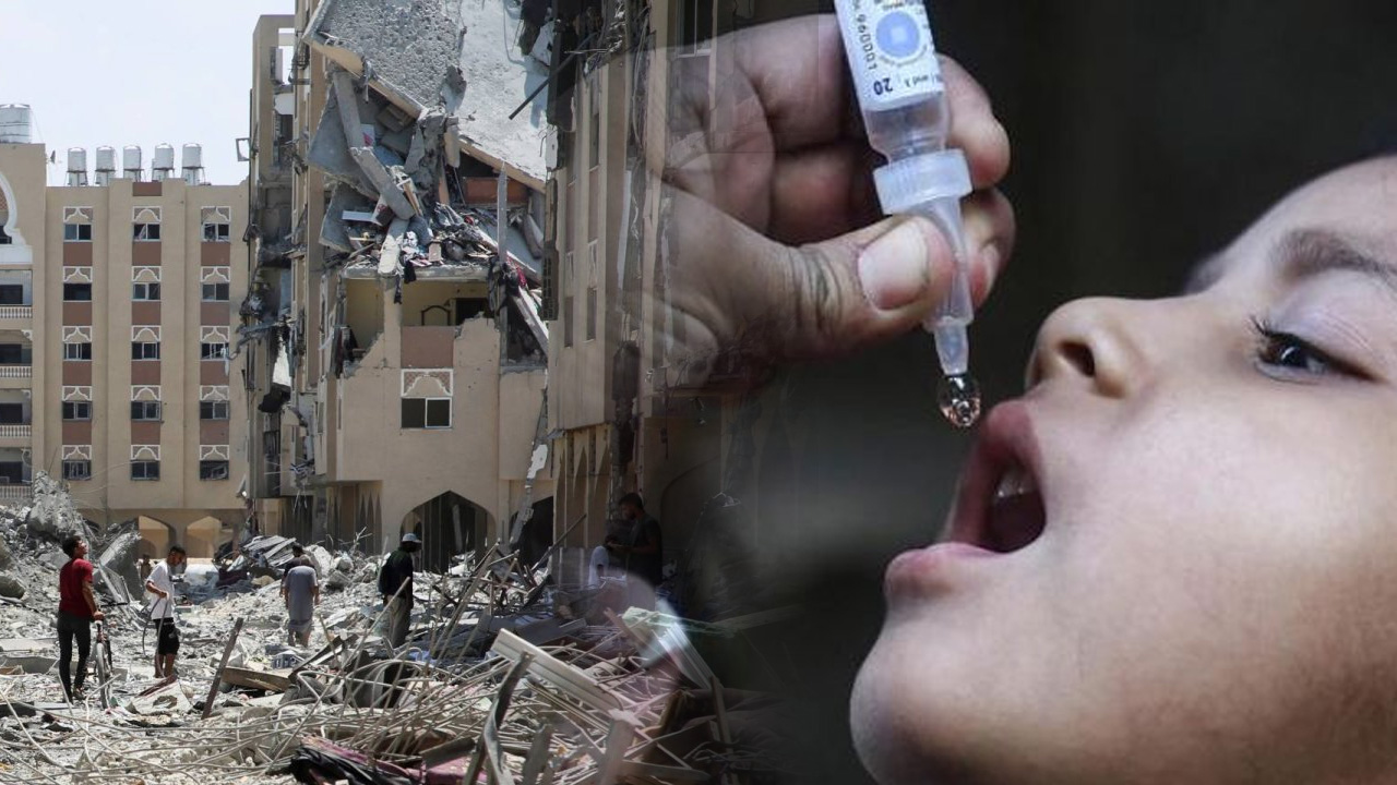 We demand a humanitarian truce in Gaza to vaccinate 640000 children against polio