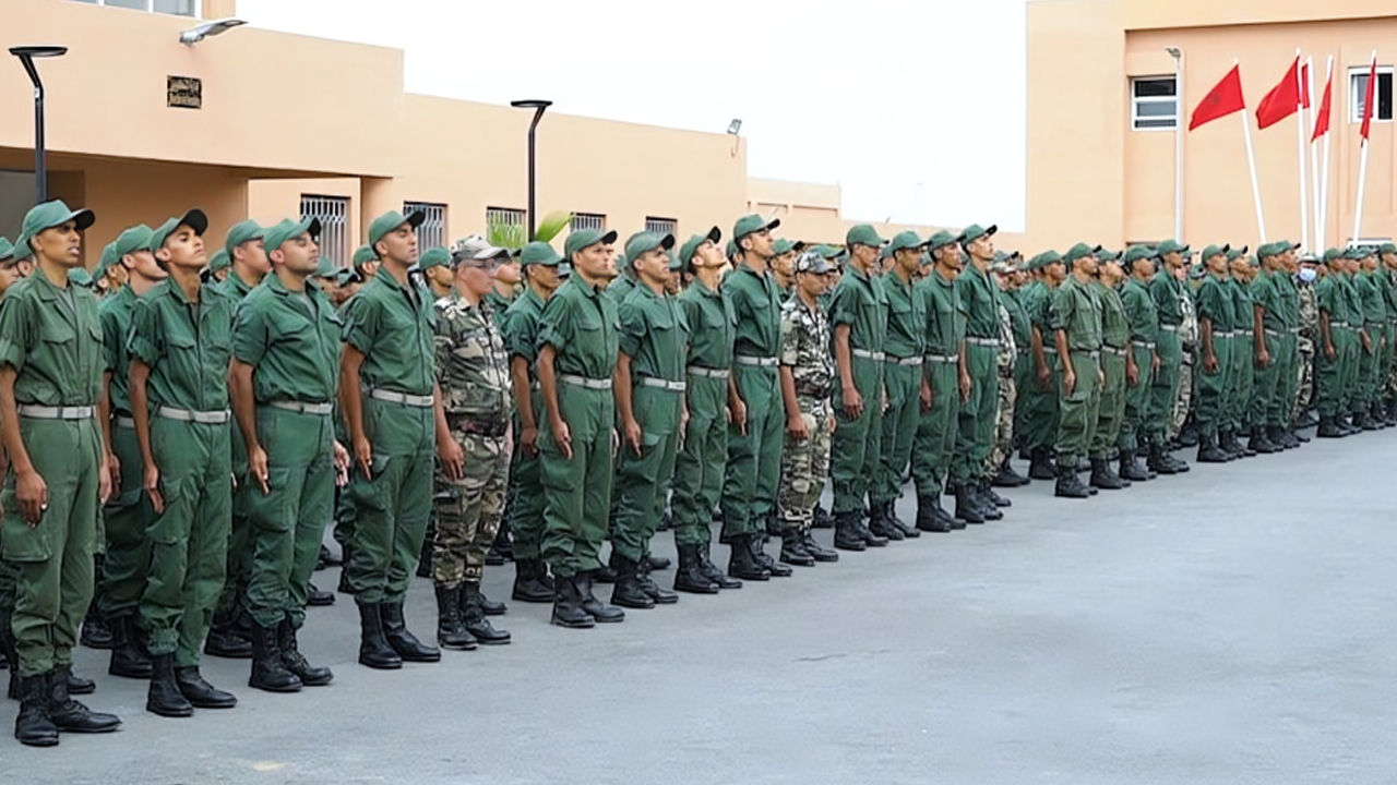 What are the conditions for compulsory military service in Morocco for the year 2024